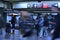 City People Commute to Work Rush Hour New York City Subway Metro Transit