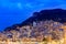 City Pier, Jetty In night, Monte Carlo architecture.