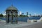 City Pond. Iset River. Gazebo.