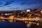 City of Porto Night Cityscape in Portugal