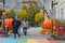 The city of Quebec prepares Halloween on City Hall square