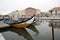 City reflections in the river,Aveiro Portugal