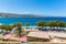 City Rethymno on beach of Island Crete