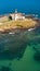 City of Salvador in Bahia. Aerial view. Barra Lighthouse