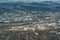 City of San Bernardino, California in San Bernardino Valley with San Bernardino International Airport SBD