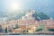 City of San Remo, Italy, view from the sea.