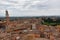 City scape roofs tower Siena, Tuscany, Toscana, Italy, Italia