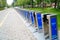 City sidewalk bicycle facilities