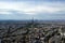 The city skyline at daytime. Paris, France