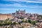 City skyline of historic Toledo, Spain