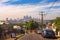 City skyline of Los Angeles viewed from Lincoln Heights