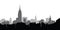 City skyline New York vector