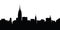 City skyline New York vector