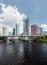 City skyline of Tampa Florida during the day