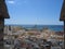 City skyline and walls of Alcazaba fortress in Almeria