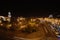 City square at night in Arequipa,Peru