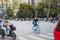 City street view, nanjing street scenery.