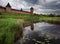 The city of Suzdal. The Kremlin walls.