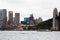 The city of Sydney from across the bay at Kirribilli.