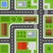 City Top View. Town Map Seamless Pattern. Vector