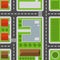 City Top View. Town Map Seamless Pattern. Vector