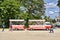 City tour of Schwerin by red bus