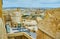 The city of Victoria from Rabat ramparts, Victoria, Gozo Island, Malta