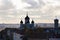 City view and city scape of Tallinn Building roofs, architecture and history landmarks, must visit place