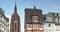 City view of the imperial cathedral St. Bartholomew,Frankfurt am Main,Germany