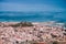 City view from the Montgo mountain in Denia, Spain