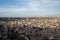 City view of Naples  from view point of fortress of Sant`Elmo, Italy