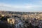 City view of Naples  from view point of fortress of Sant`Elmo, Italy