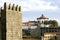 City view of Porto with river and historic buildings