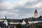 City view of Siegen with the spire and crown