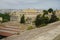 City view from St. James Bastion. Notre Dame Ditch, Floriana, Malta