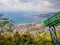 City view from the top of the Cable Car in Jounieh, Lebanon