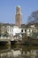 City view Zwolle, Historic church tower Peperbus