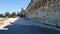 City wall of Avignon, France.