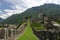 City wall of Bellinzona, Ticino, Switzarland
