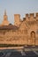 City Walls, Cathedral and Palais des Papes Palace; Avignon