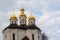 City wiev on church in Chernihiv, Ukraine