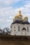 City wiev on church in Chernihiv, Ukraine