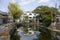 The city of Yanagawa in Fukuoka has beautiful canals to stroll along with its boats run by skilled boatmen.