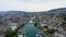 The city of Zurich in Switzerland from above