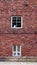 Cityhall brick wall elevation in Stockholm
