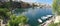 Cityscape of Agios Nikolaos with its Lake Voulismeni and harbor