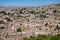 Cityscape of the Albayzin community near Alhambra palace, Granada, Spain.