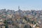 Cityscape of Amman with numerous buildings, the capital and most populous city of Jordan, view from Amman Citadel, known in Arabic