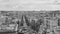 Cityscape and architecture view on Rome from Vatican balcony, Italy