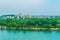 Cityscape of Avignon with Palais des Papes and Cathedral of Our Lady, France